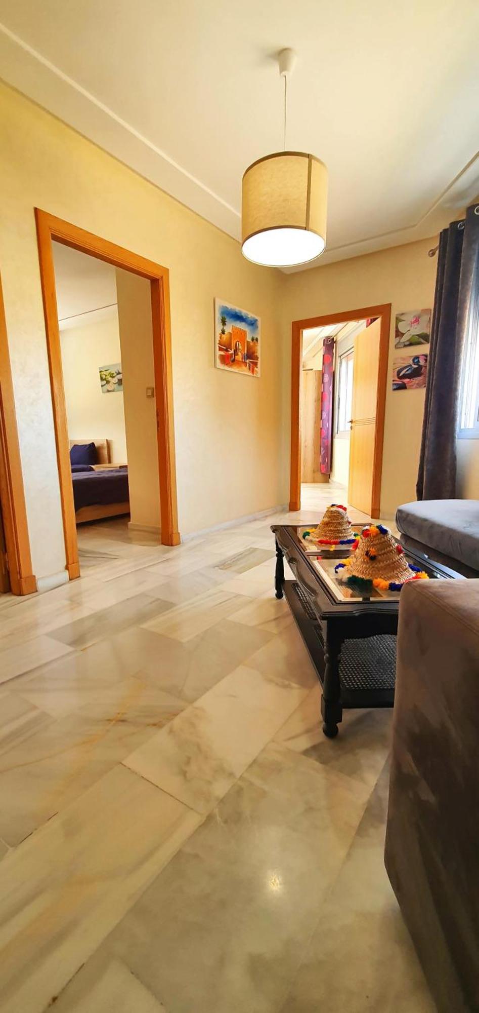 Mont Blanc :Appartement, Vue Sur Mer A 2 Minutes De La Gare. Tanger Exteriör bild